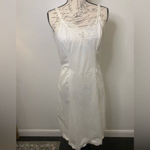 Wonder Maid White Slip Nightgown Vintage Size 38
